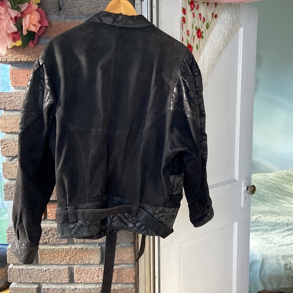 Vintage leather jacket - Picture 3 of 4